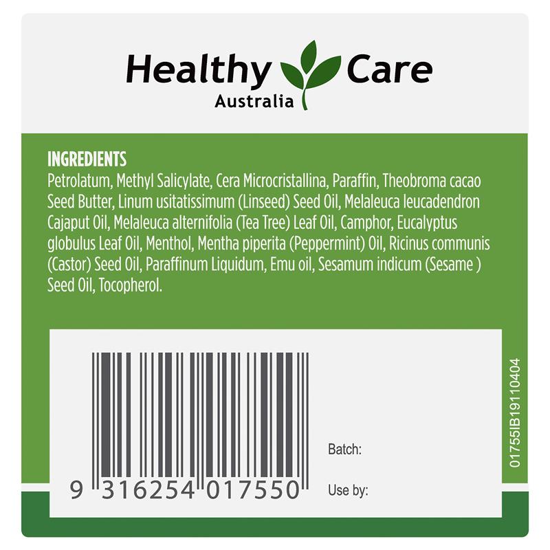 Healthy Care 鸸鹋关节炎和肌肉按摩膏 50g