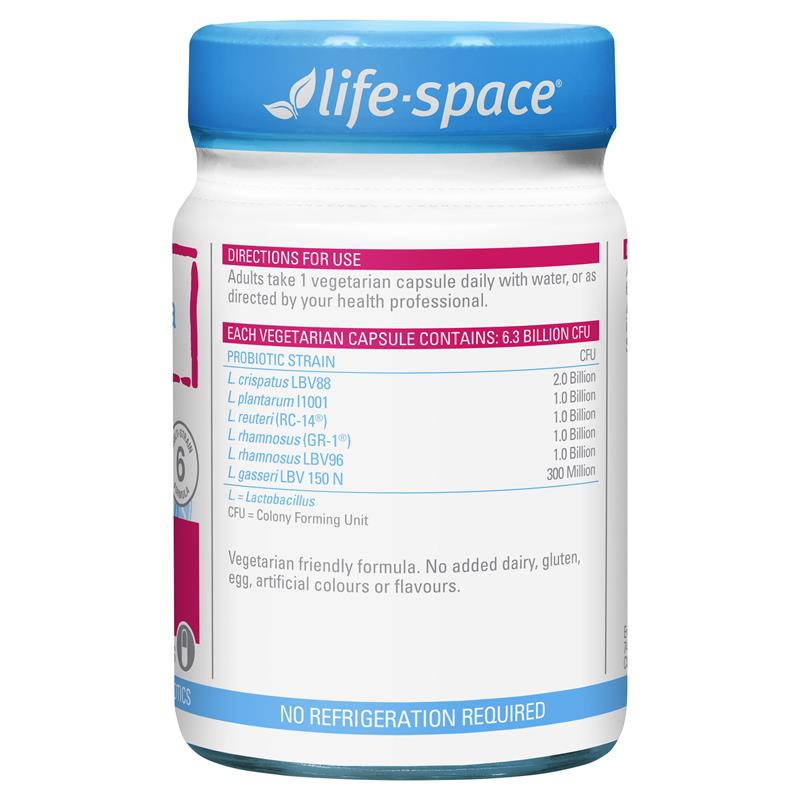 Life-Space Womens Microflora Probiotic 60 Capsules