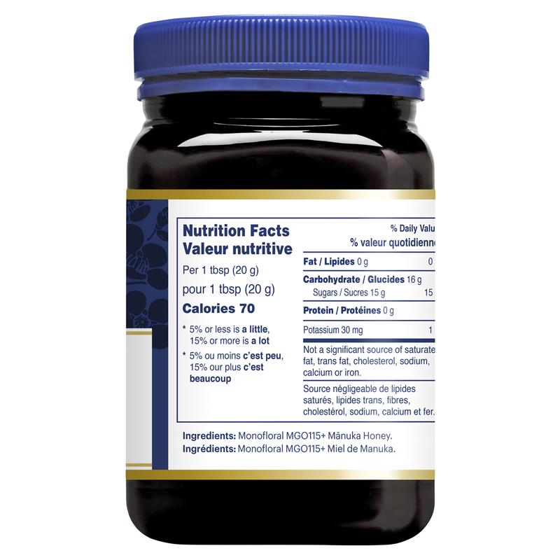 Manuka Health MGO115+ UMF6 Manuka Honey 500g