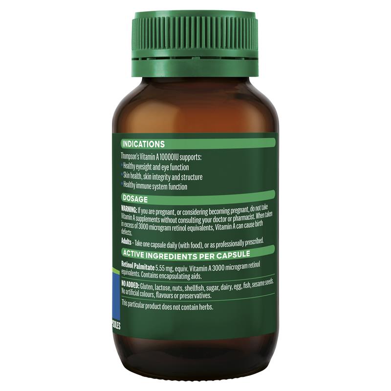 Vitamin A 10000iu của Thompson 150 viên nang