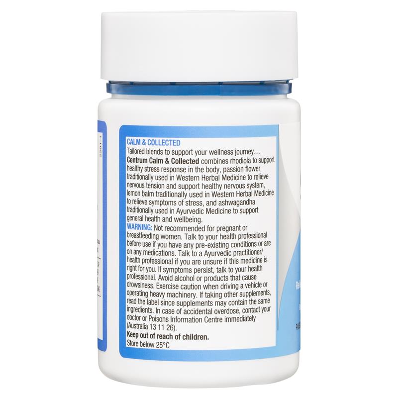 Centrum Calm & Collected 50 Capsules