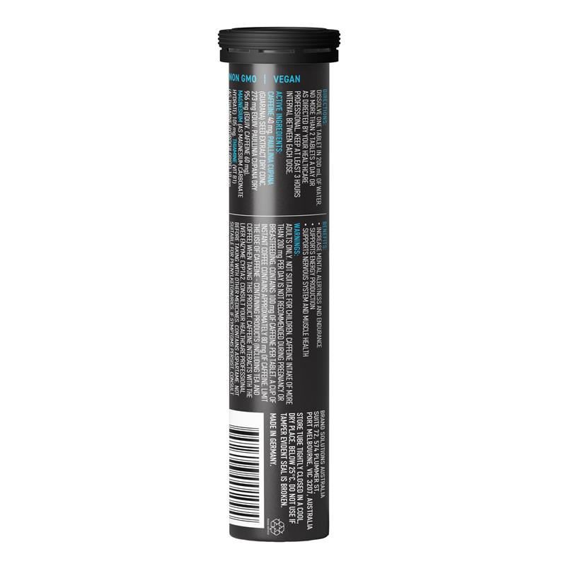 Wakey Wakey Caffeine Plus Magnesium Sủi Bọt Hương Chanh 17 Viên