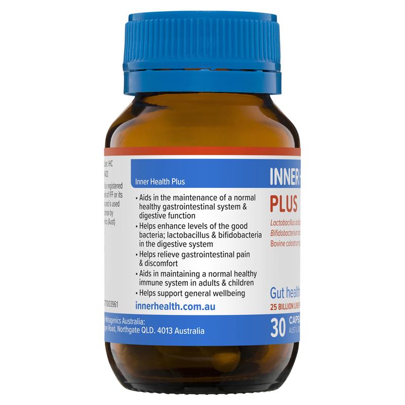 Inner Health Plus Probiotic 30 Capsules Fridge Line