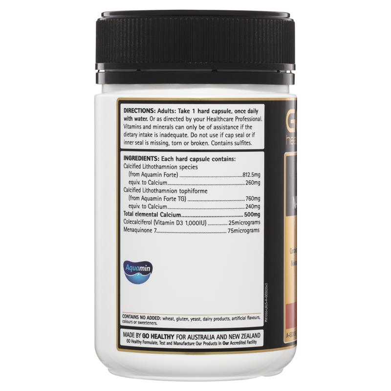 GO Healthy Calcium 1 A Day 120 Capsules