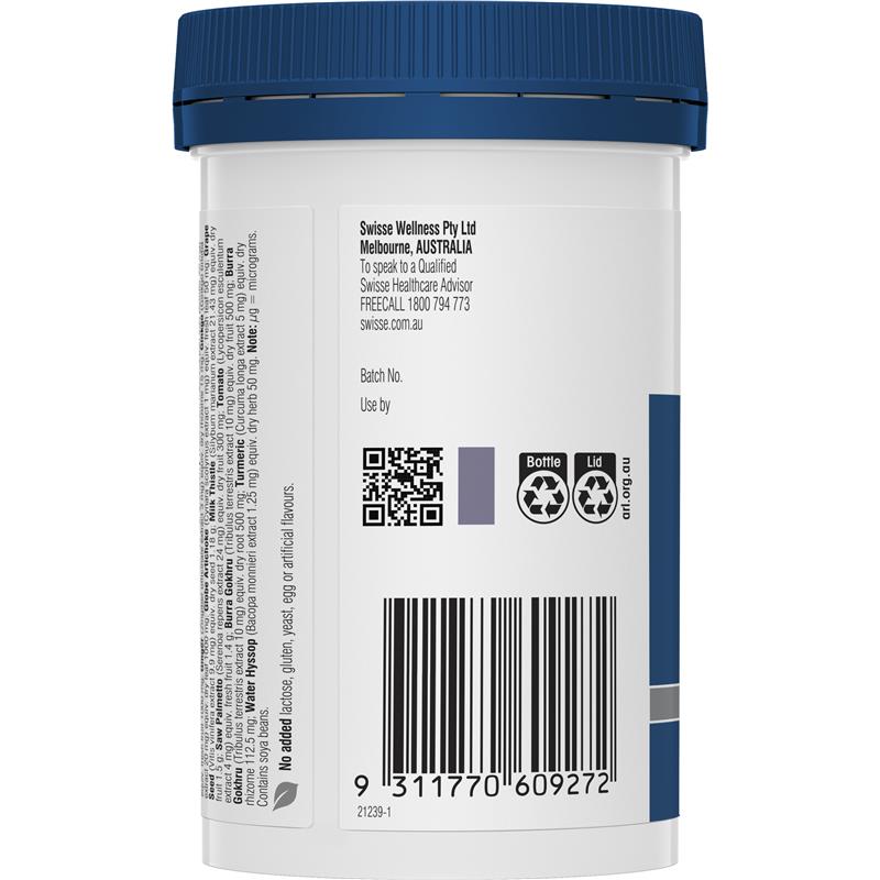 Swisse Mens Multivitamin 50+ 90 Viên