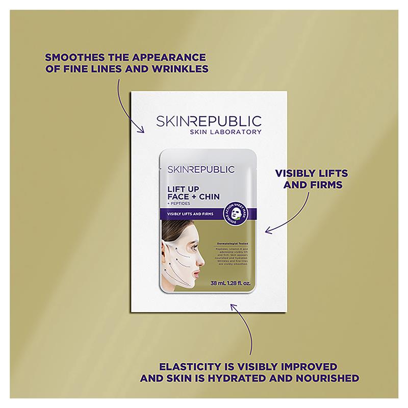 Skin Republic Lift Up Face + Chin Mask