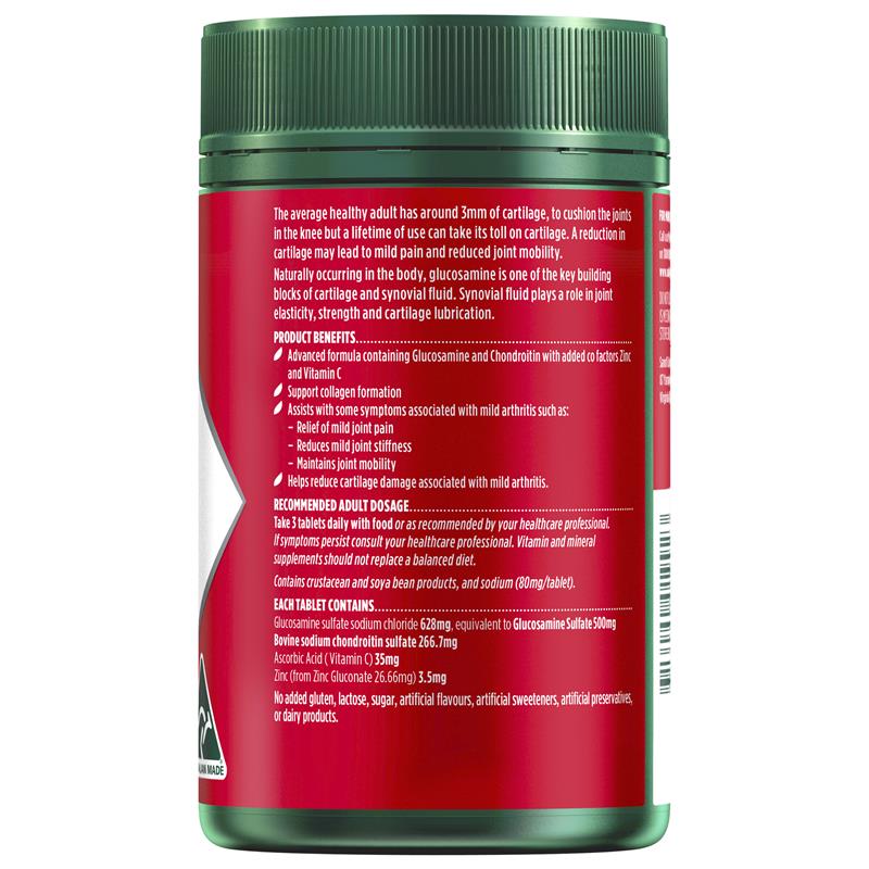 Nature's Own Glucosamine Sulfate & Chondroitin Advanced 180 Viên
