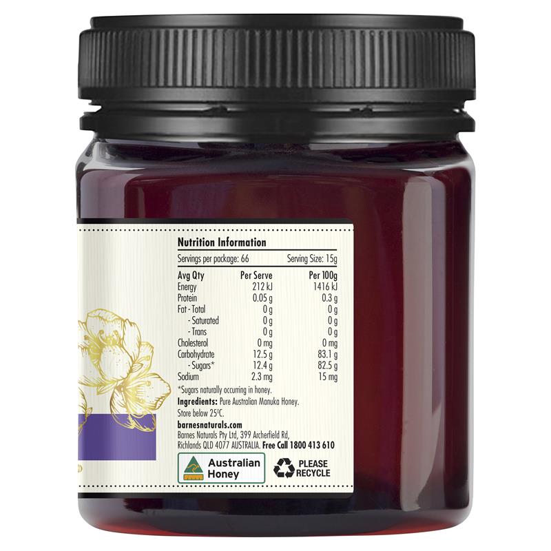 Barnes Naturals 澳大利亚麦卢卡蜂蜜 1kg MGO 100+