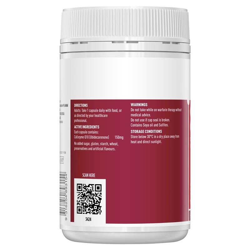 Healthy Care 辅酶Q10 150毫克 100粒胶囊