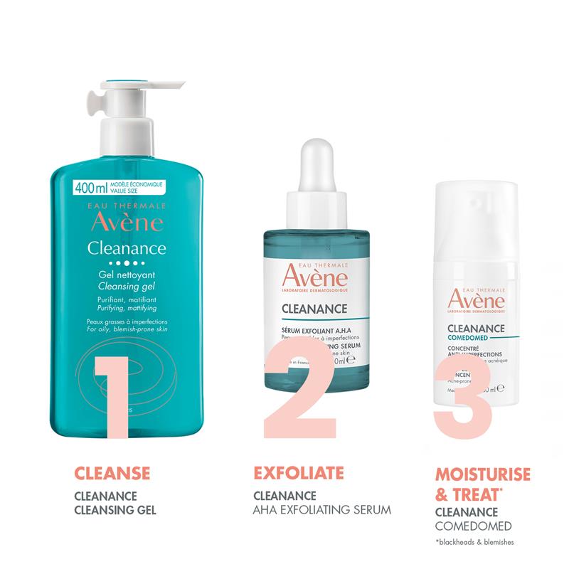 Avene Cleanance Aha Exfoliating Serum 30ml