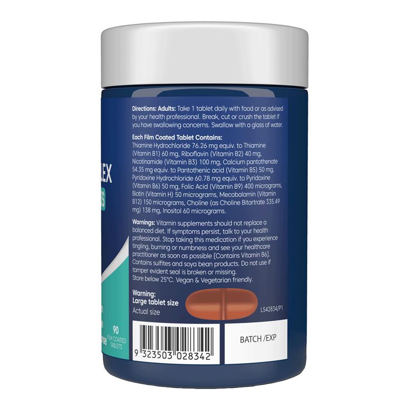 Bioglan Mega B Complex 90 Capsules