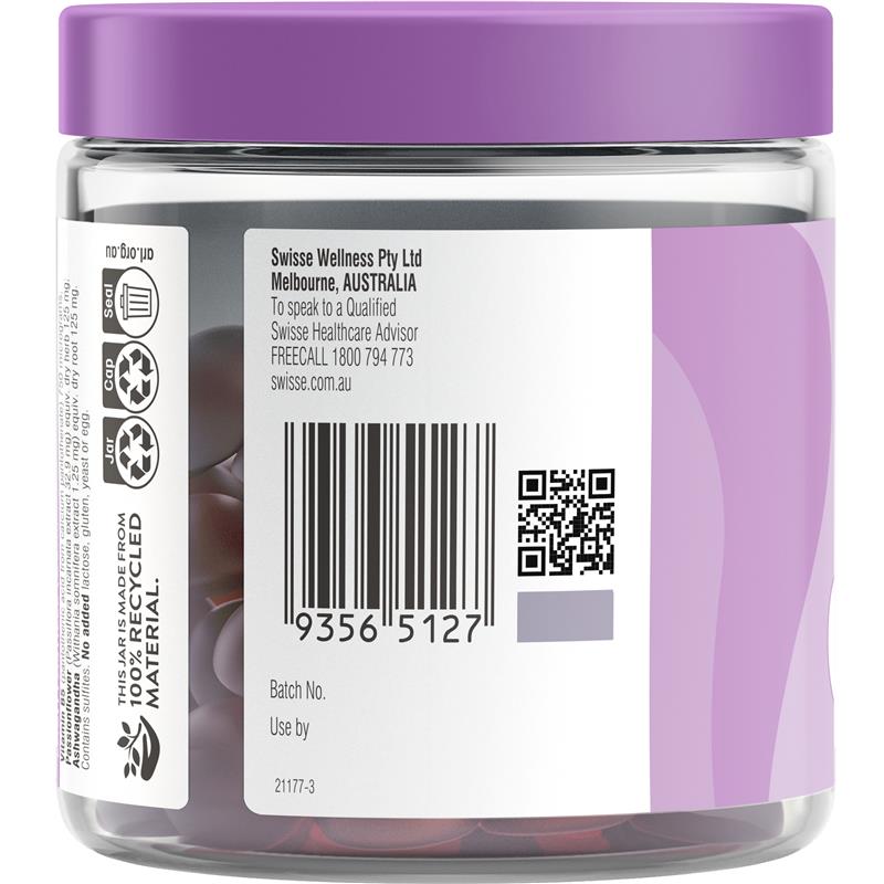 Swisse Calm And Sleep Gummies 60 Pack