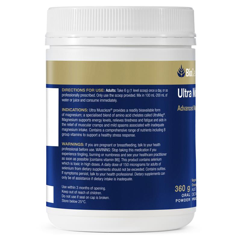 BioCeuticals Ultra Muscleze® 360克