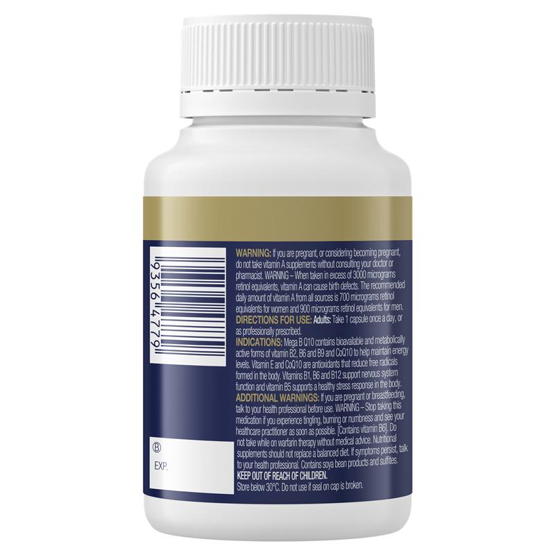 Bioceuticals Mega B Q10 60粒胶囊