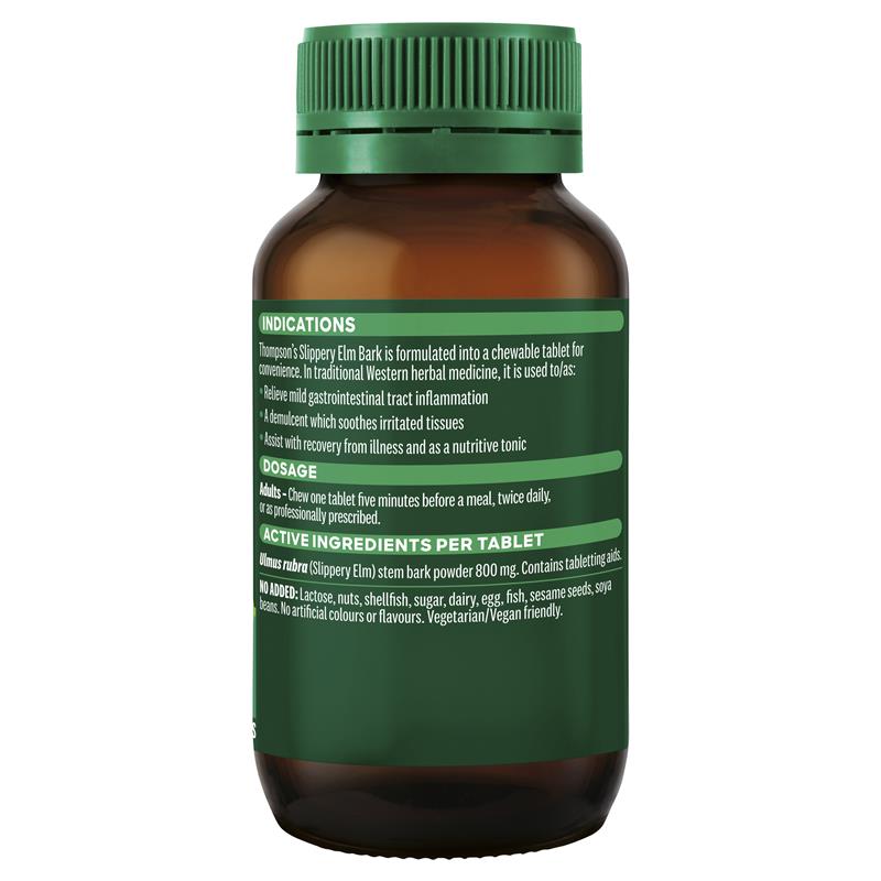 Thompson's Slippery Elm Bark 60 Tablets