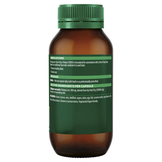 汤普森每日一片蒺藜胶囊 20000 毫克 120 粒