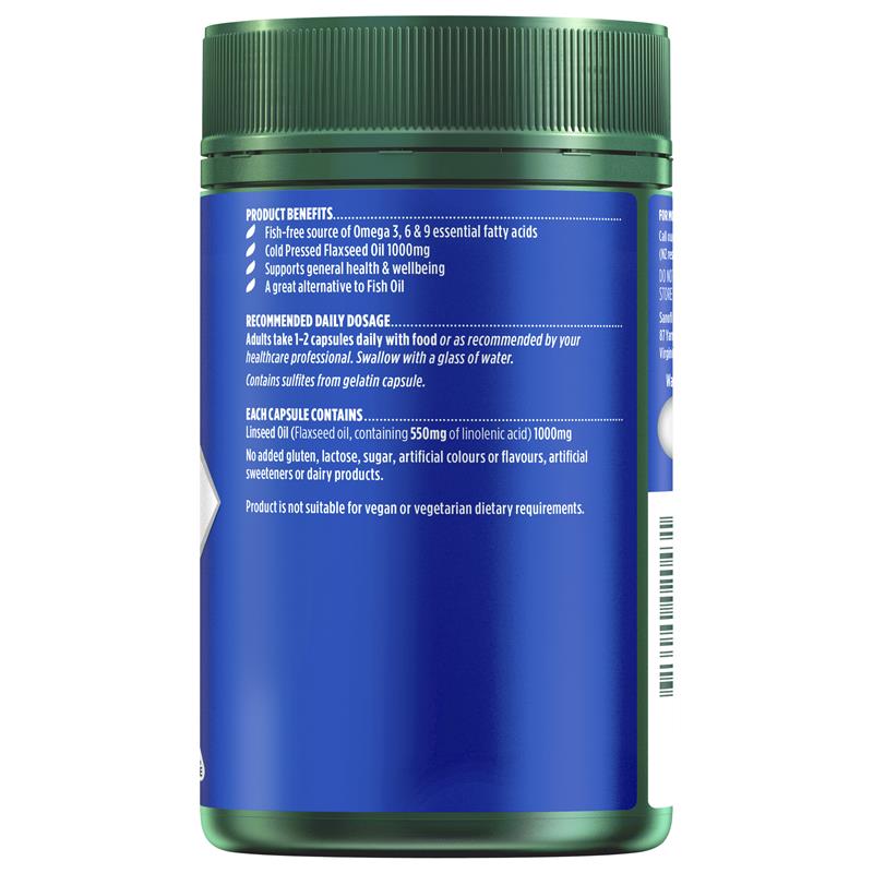 Viên nang Omega 125 từ thực vật của Nature's Own