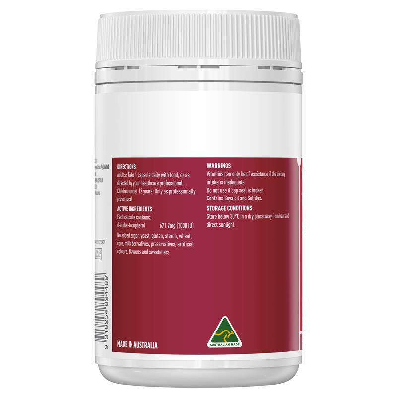 Vitamin E Healthy Care 1000IU 120 Viên