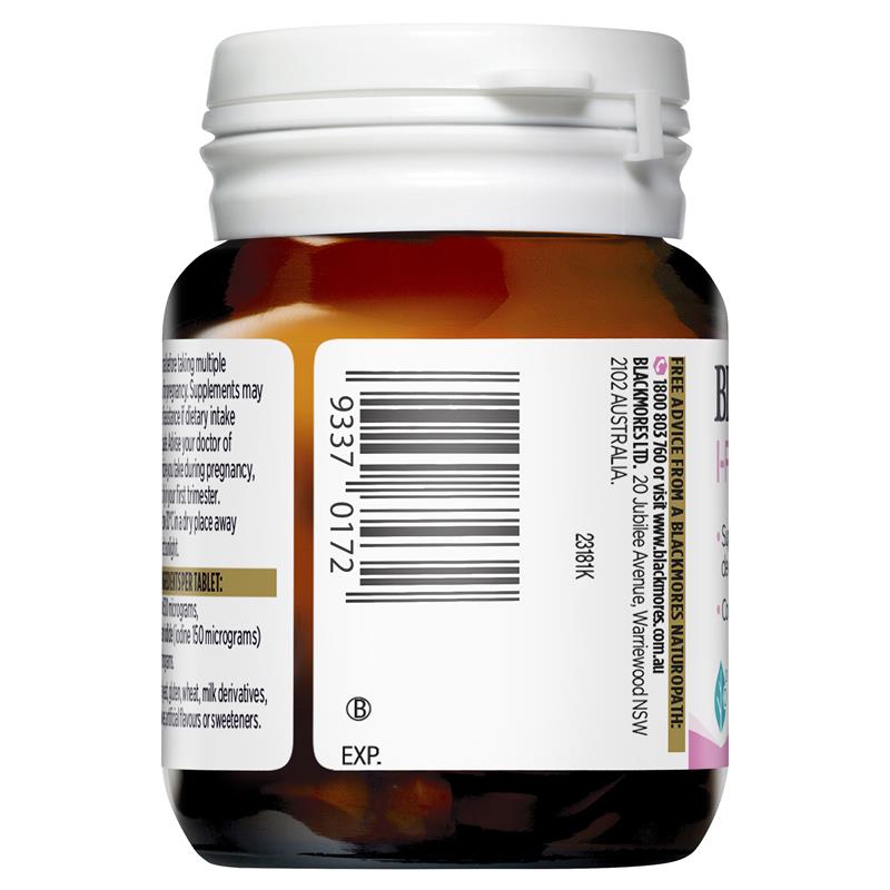 Blackmores I-Folic Preconception & Pregnancy Vitamin 150 Tablets