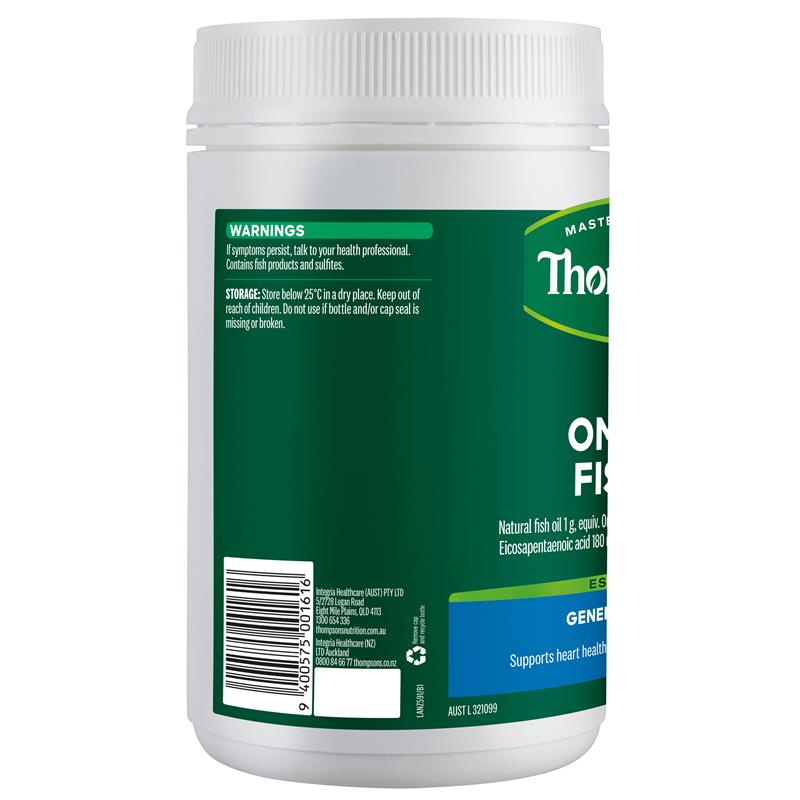Thompson's Omega 3 Fish Oil 400 Capsules