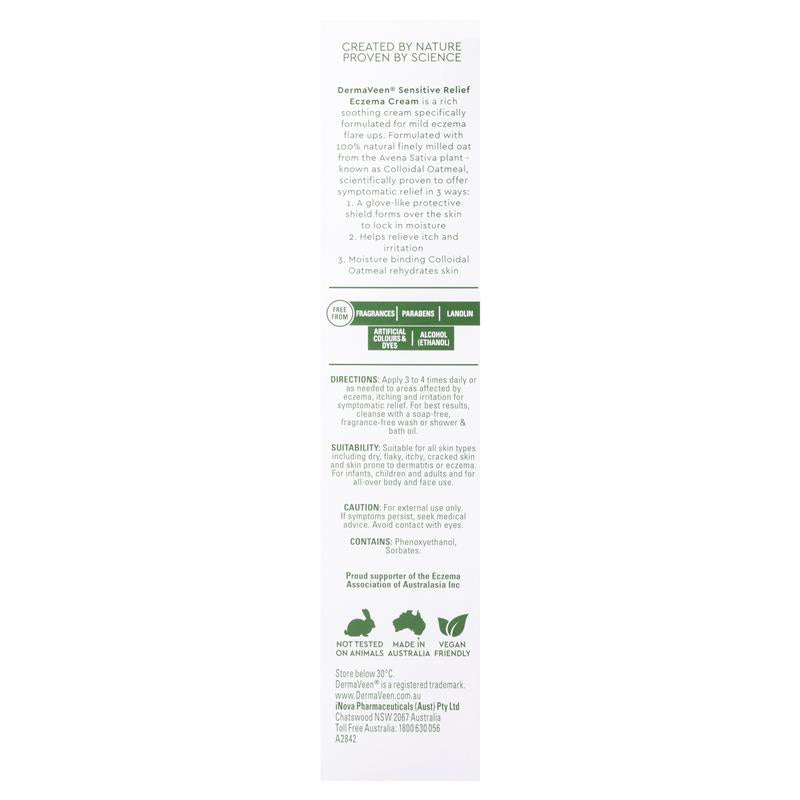 Kem trị chàm DermaVeen Sensitive Relief 100mL