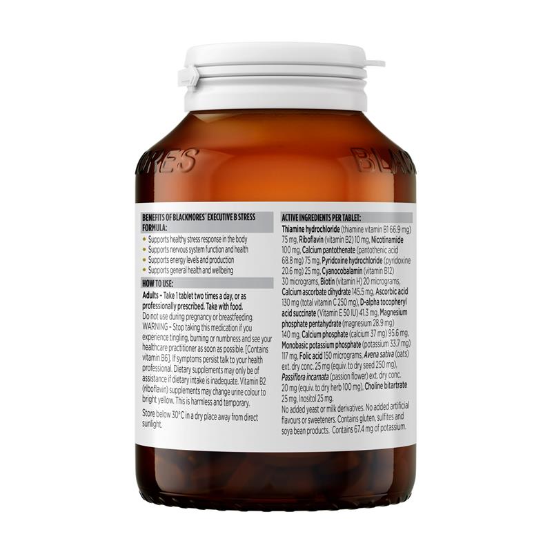 Blackmores Executive B Vitamin B Stress Support 160 Viên