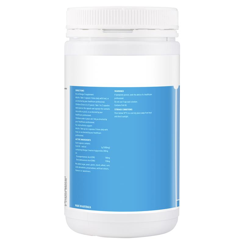 Healthy Care Wild Salmon Oil 1000mg 500 Capsules