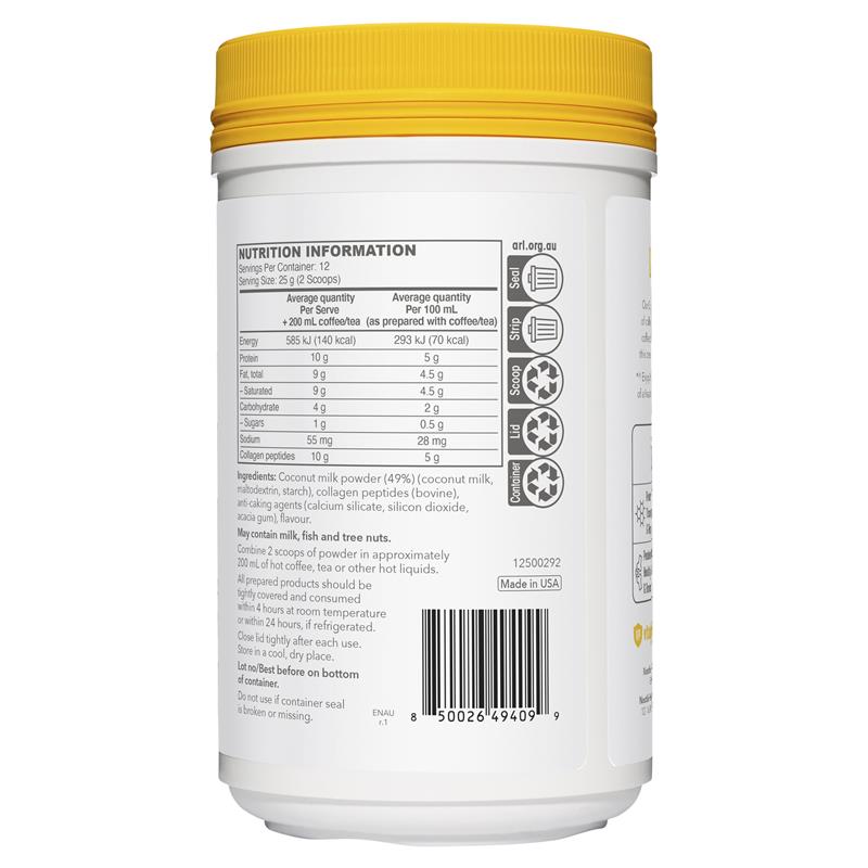 Bột Kem Collagen Vital Proteins Hương Vani 300g