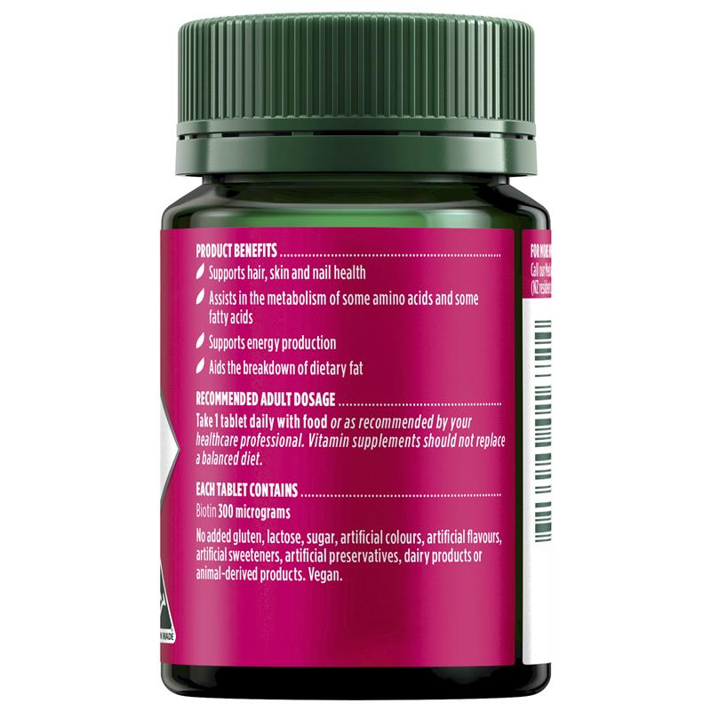 Nature's Own Biotin 300mcg 100 Viên