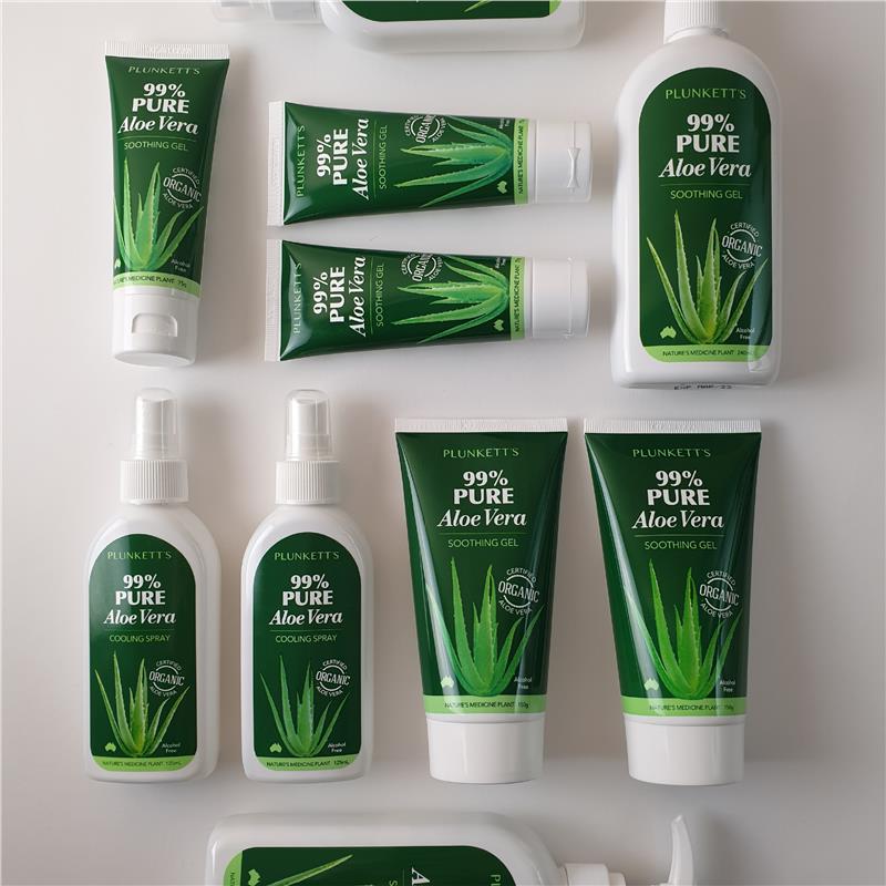 Plunketts 99% Pure Aloe Vera Soothing Gel 240ml
