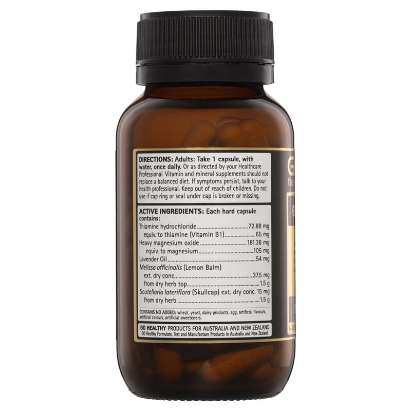 Go Healthy Rest & Relax 60 Vegan Capsules