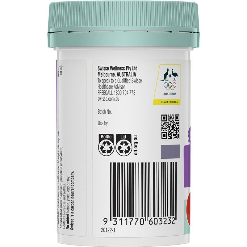 Swisse Kids Rest & Restore 60 Tablets