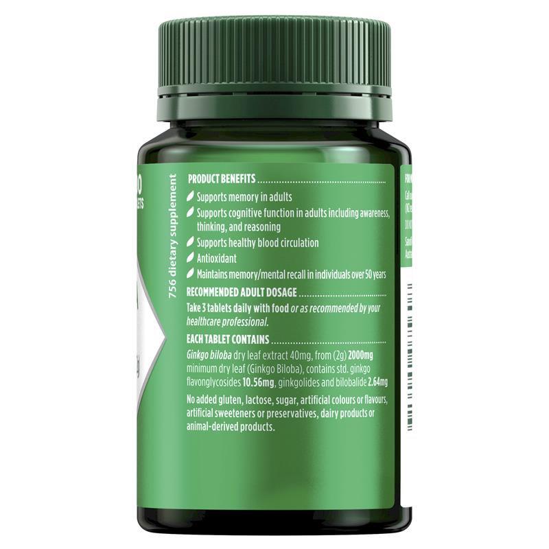 Nature's Own Ginkgo Biloba 2000mg 100 Viên