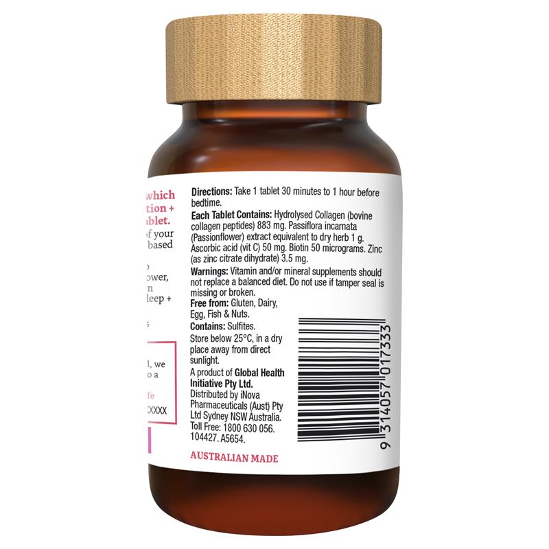 Kynd Beauty Sleep Collagen 30 Tablets