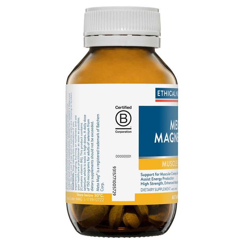 Viên uống bổ sung Magiê Ethical Nutrients Mega 60 viên