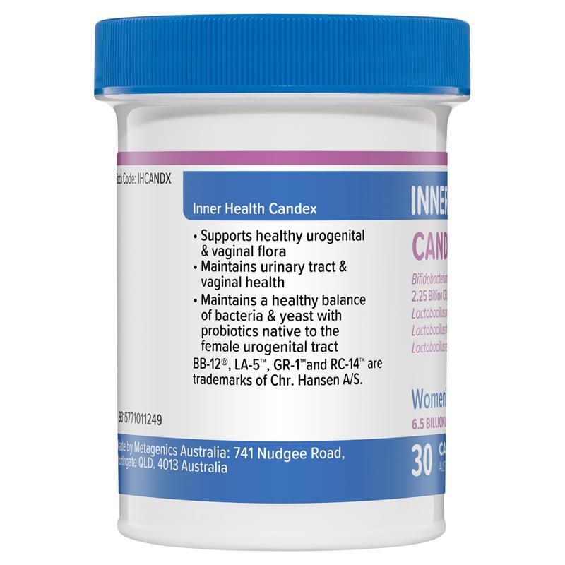 Inner Health Candex Probiotic 30 Capsules