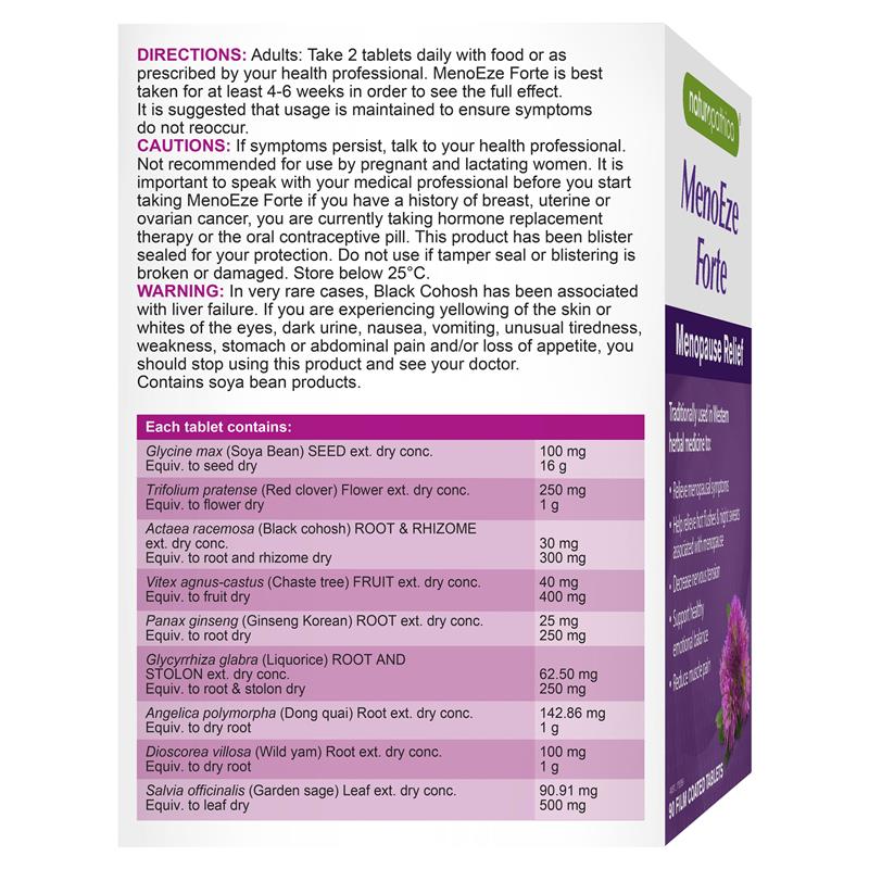 Naturopathica Meno Eze Forte 90 Viên