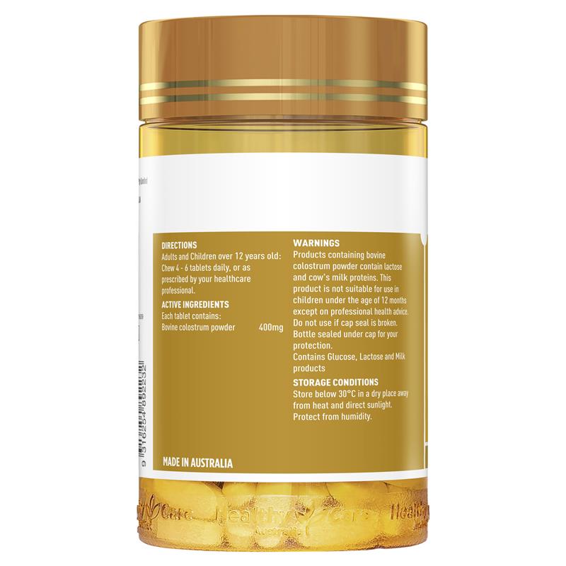 Healthy Care Super Colostrum 400mg 200 Viên Nhai