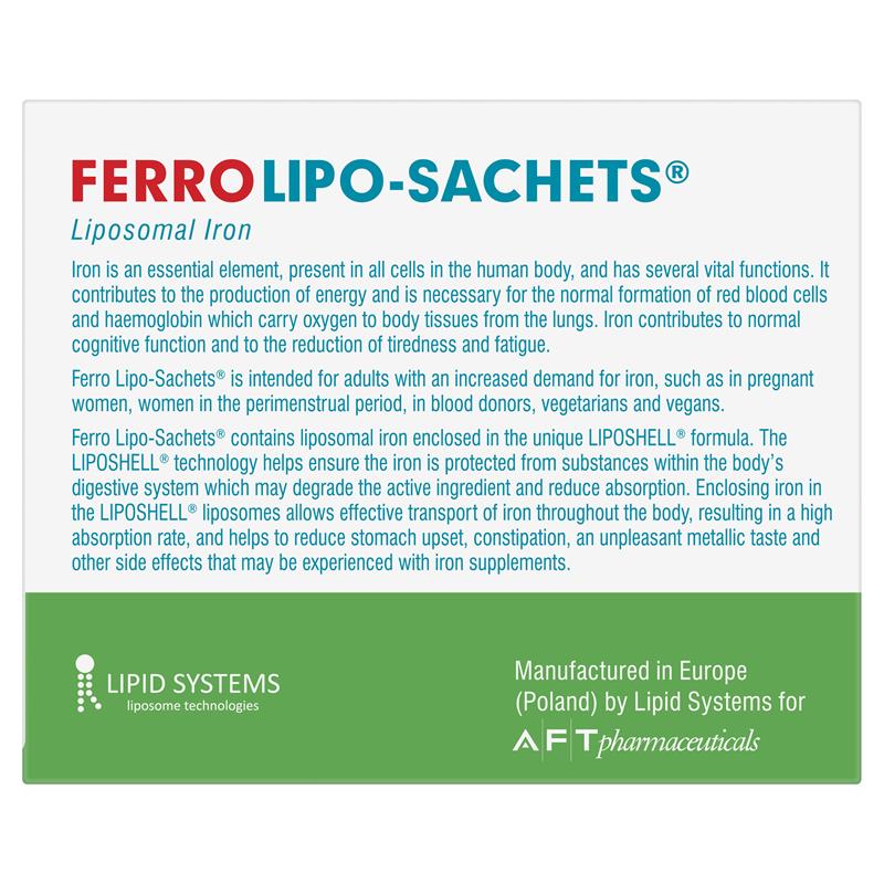 Lipo-Sachets Ferro Strawberry 5g 30 Sachets