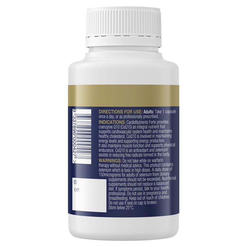 BioCeuticals CardioNutrients Forte 60粒软胶囊