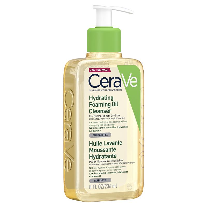 Sữa rửa mặt tạo bọt dưỡng ẩm CeraVe 236ml