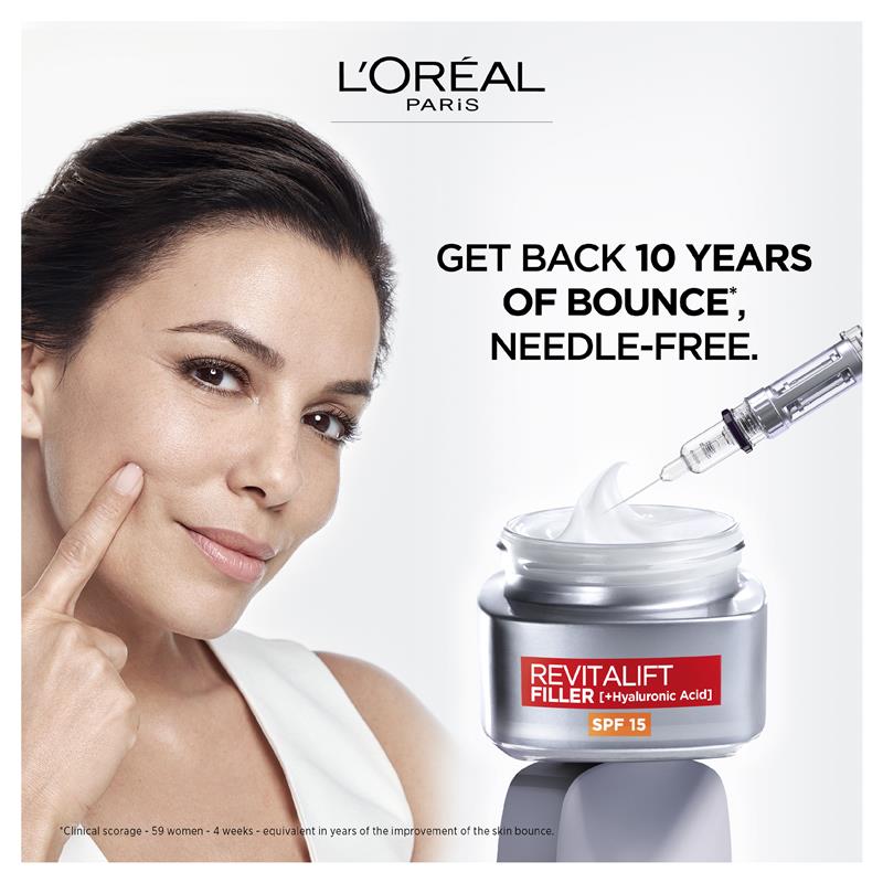 L'Oreal Paris Revitalift Filler SPF 15 Day Cream 50ml