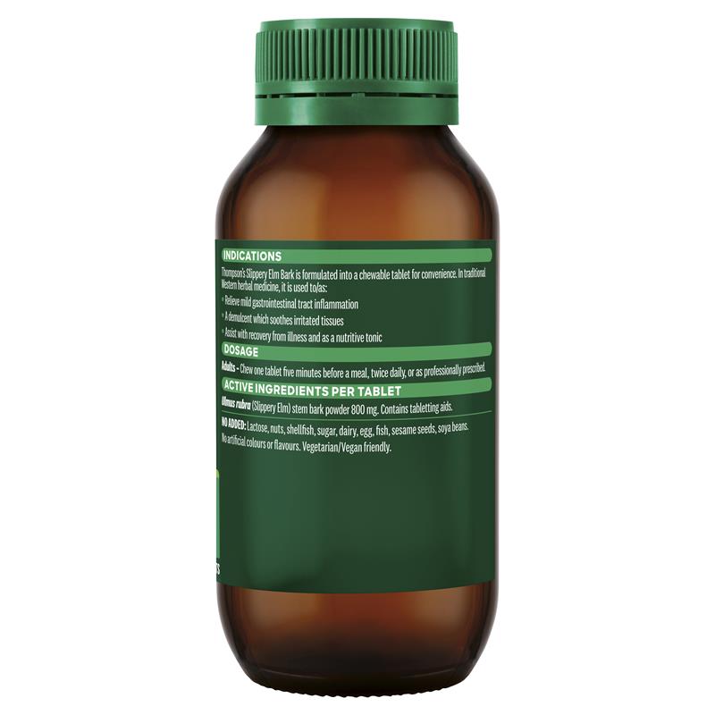 Thompson's Slippery Elm Bark 120 Tablets