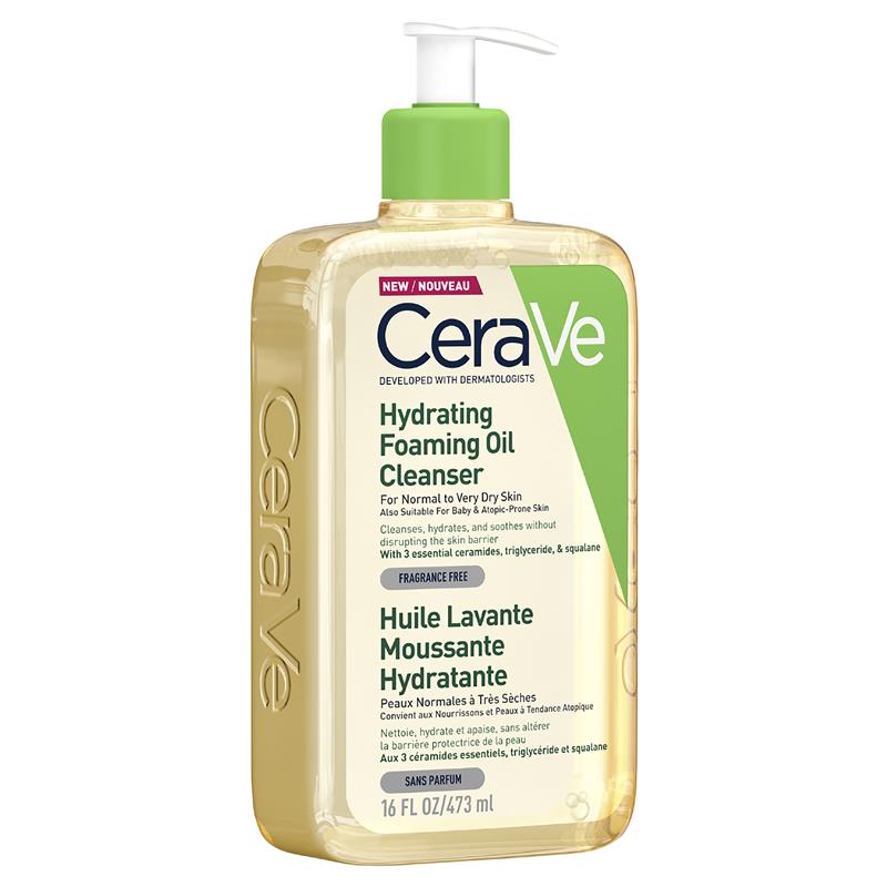 Sữa rửa mặt tạo bọt dưỡng ẩm CeraVe 473ml