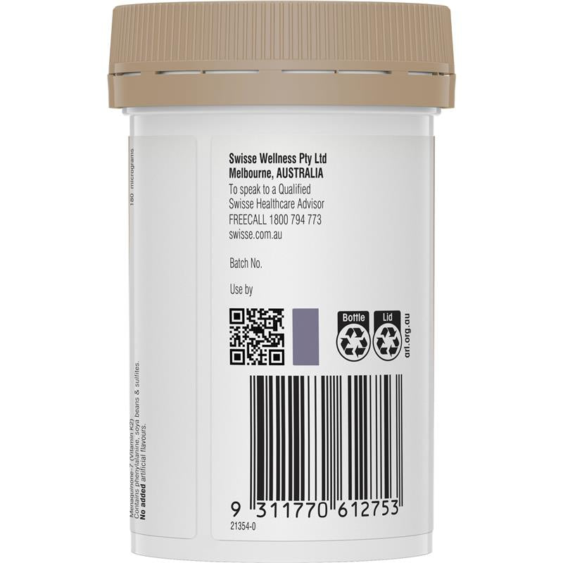 Swisse Ultiboost Vitamin K2 60 Viên Nang