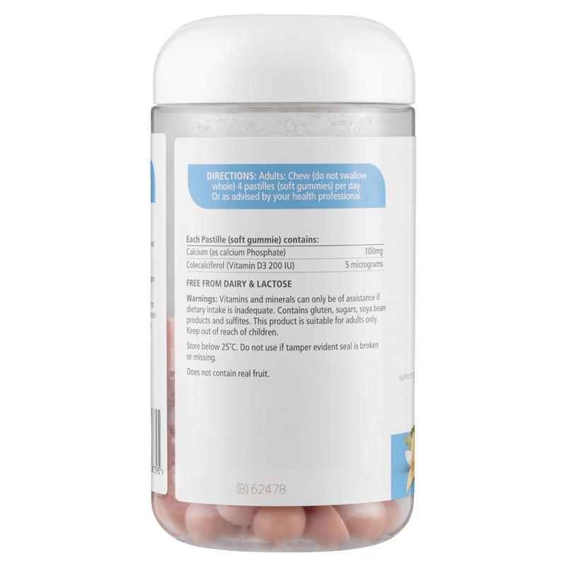 Kẹo dẻo Nature's Way Adult Vita Gummies Calcium + D 130 viên Kích thước độc quyền