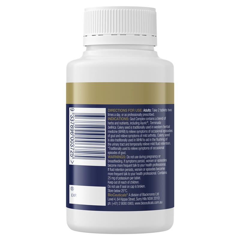 Bioceuticals Gout Complex 90 Tablets