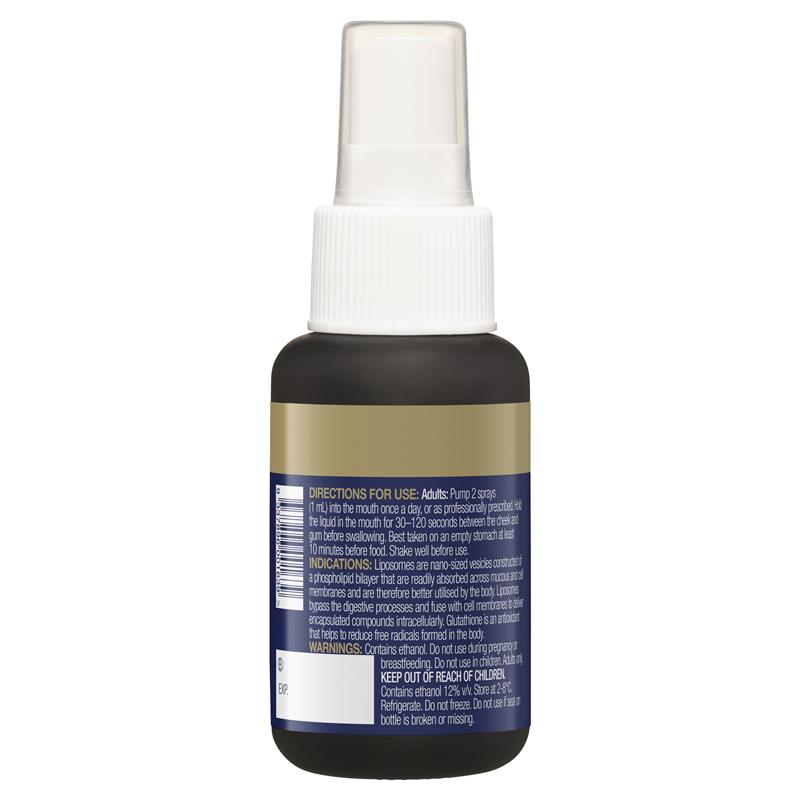 BioCeuticals 脂质体谷胱甘肽液体 50ml 冰箱线