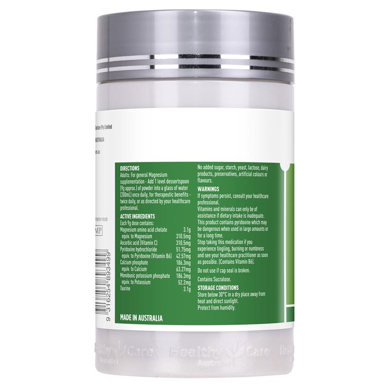 Bột bổ sung Magie Healthy Care Super Magnesium 200g