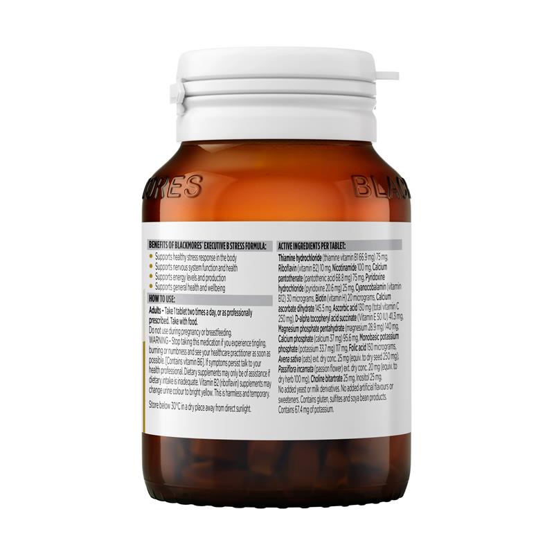 Blackmores Executive B Vitamin B Stress Support 62 Viên